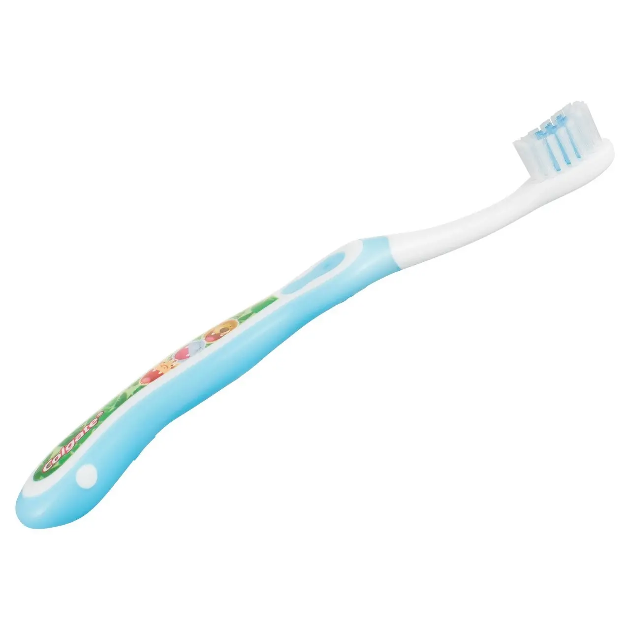 Colgate Kids My First Manual Toothbrush for Toddlers 0-2 Years, 1 Pack, Extra Soft Bristles, Colours May Vary