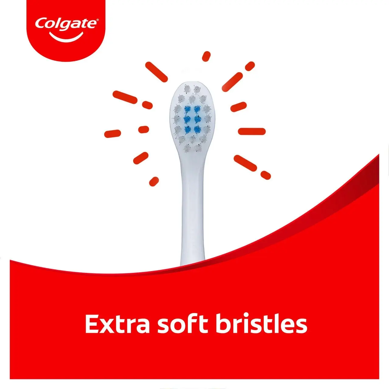 Colgate Kids My First Manual Toothbrush for Toddlers 0-2 Years, 1 Pack, Extra Soft Bristles, Colours May Vary