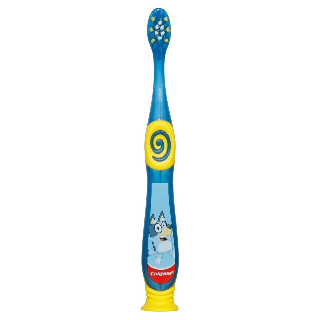 Colgate Kids Junior Bluey Manual Toothbrush, 1 Pack, Extra Soft Bristles, for Children 2-5 Years