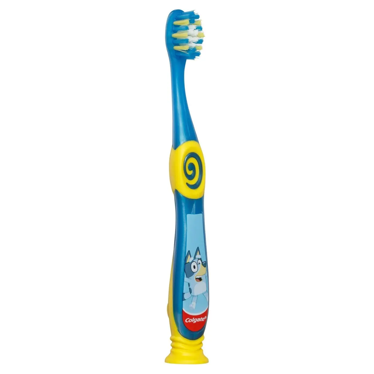 Colgate Kids Junior Bluey Manual Toothbrush, 1 Pack, Extra Soft Bristles, for Children 2-5 Years