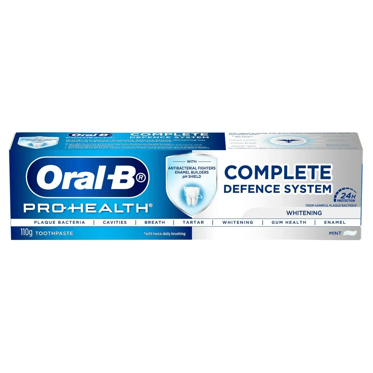 Oral-B Pro Health Complete Defence System Whitening Toothpaste 110g