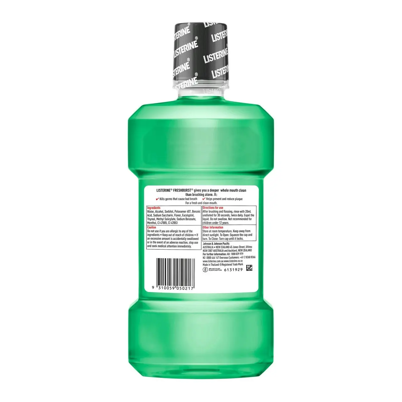 Listerine Freshburst Mouthwash 500mL