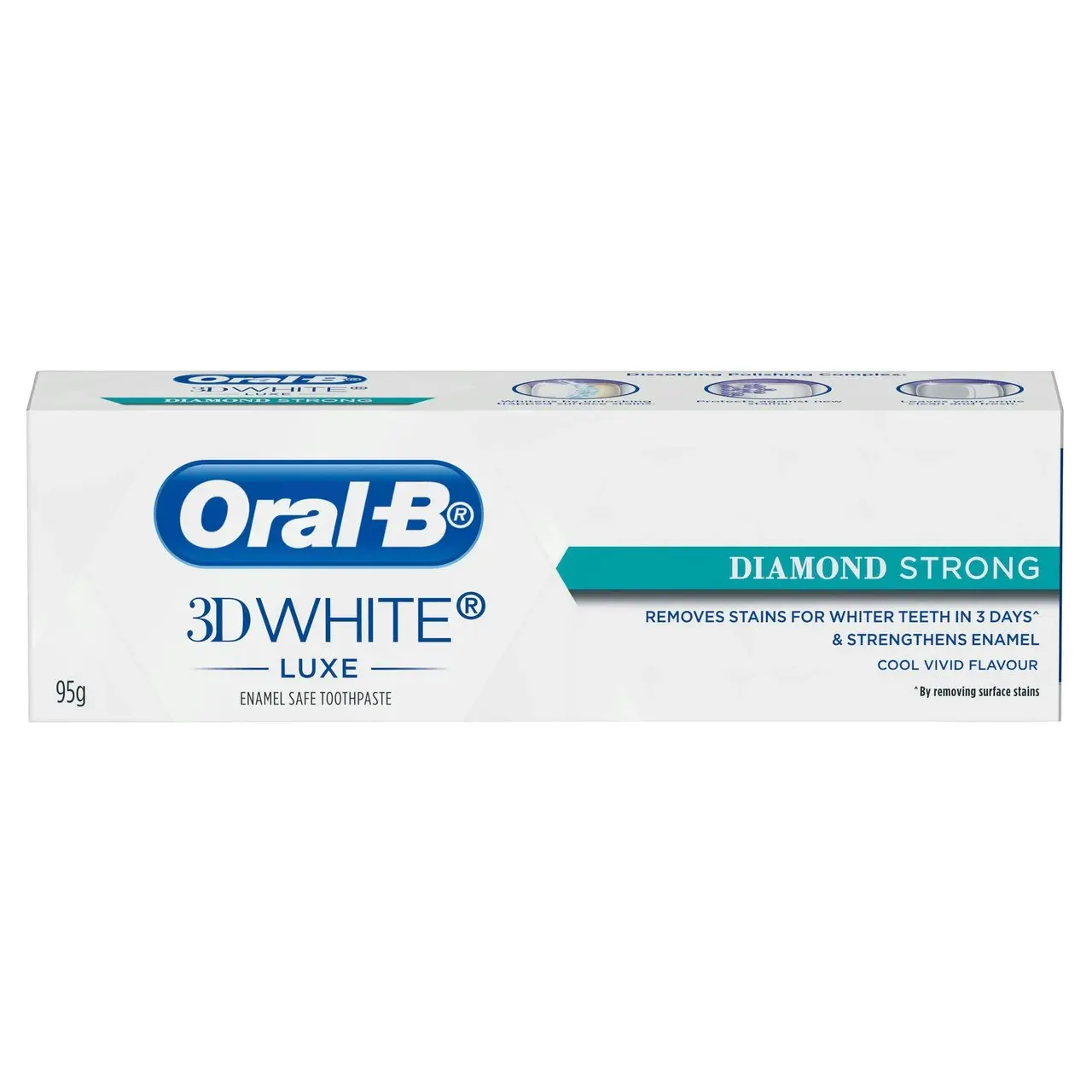 Oral-B 3DWhite Luxe Diamond Strong Whitening Toothpaste 95g