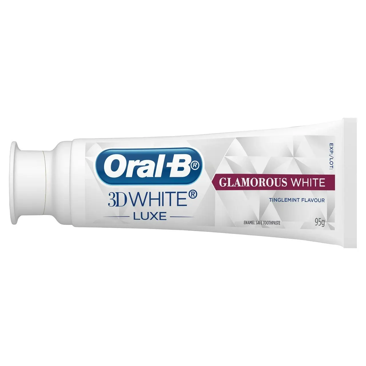 Oral-B 3D White Luxe Glamorous White Whitening Toothpaste 95g