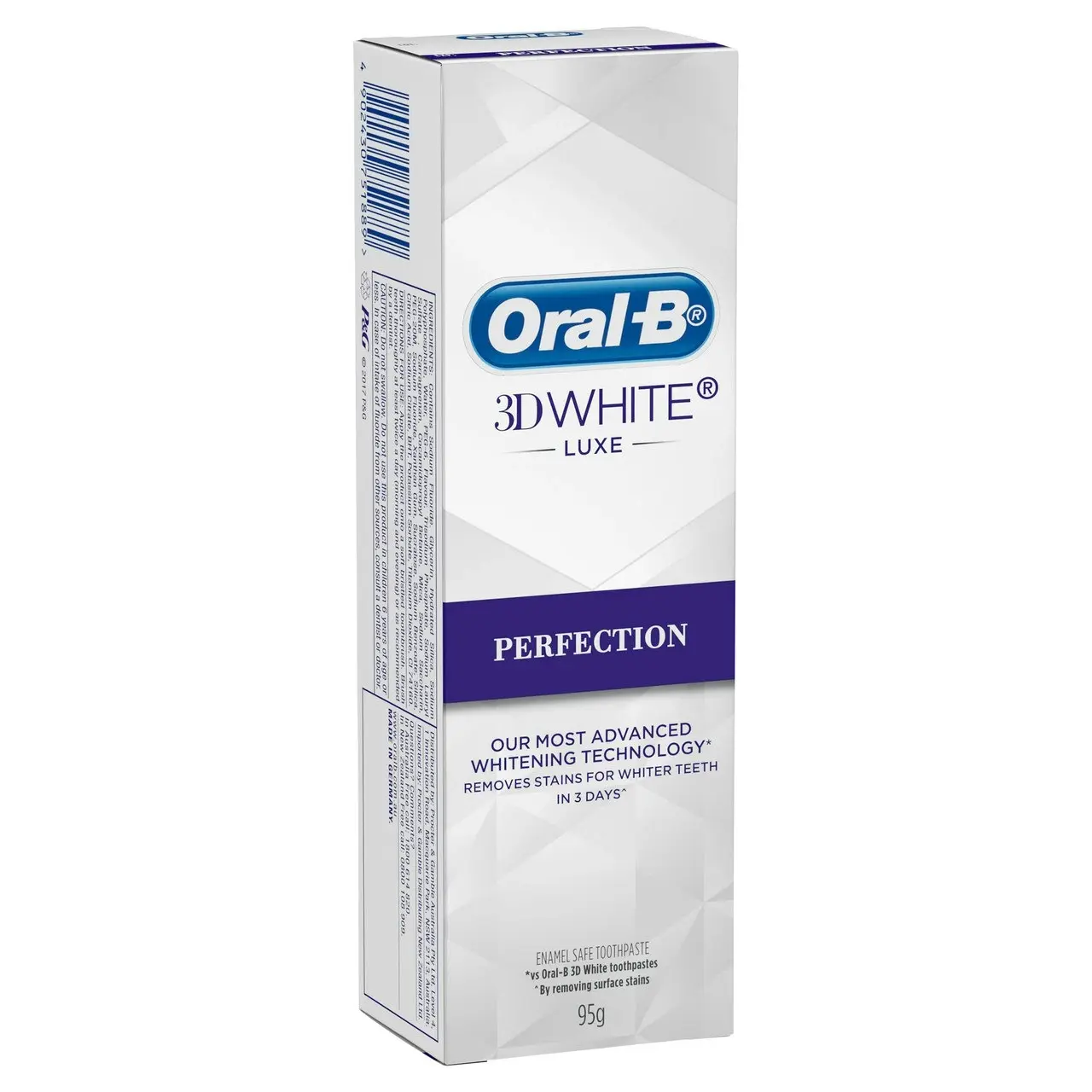 Oral-B 3DWhite Luxe Perfection Whitening Toothpaste, 95g