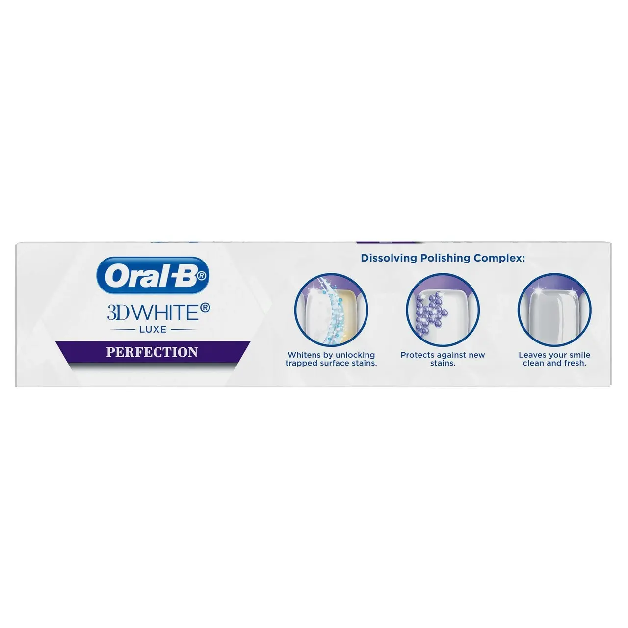 Oral-B 3DWhite Luxe Perfection Whitening Toothpaste, 95g