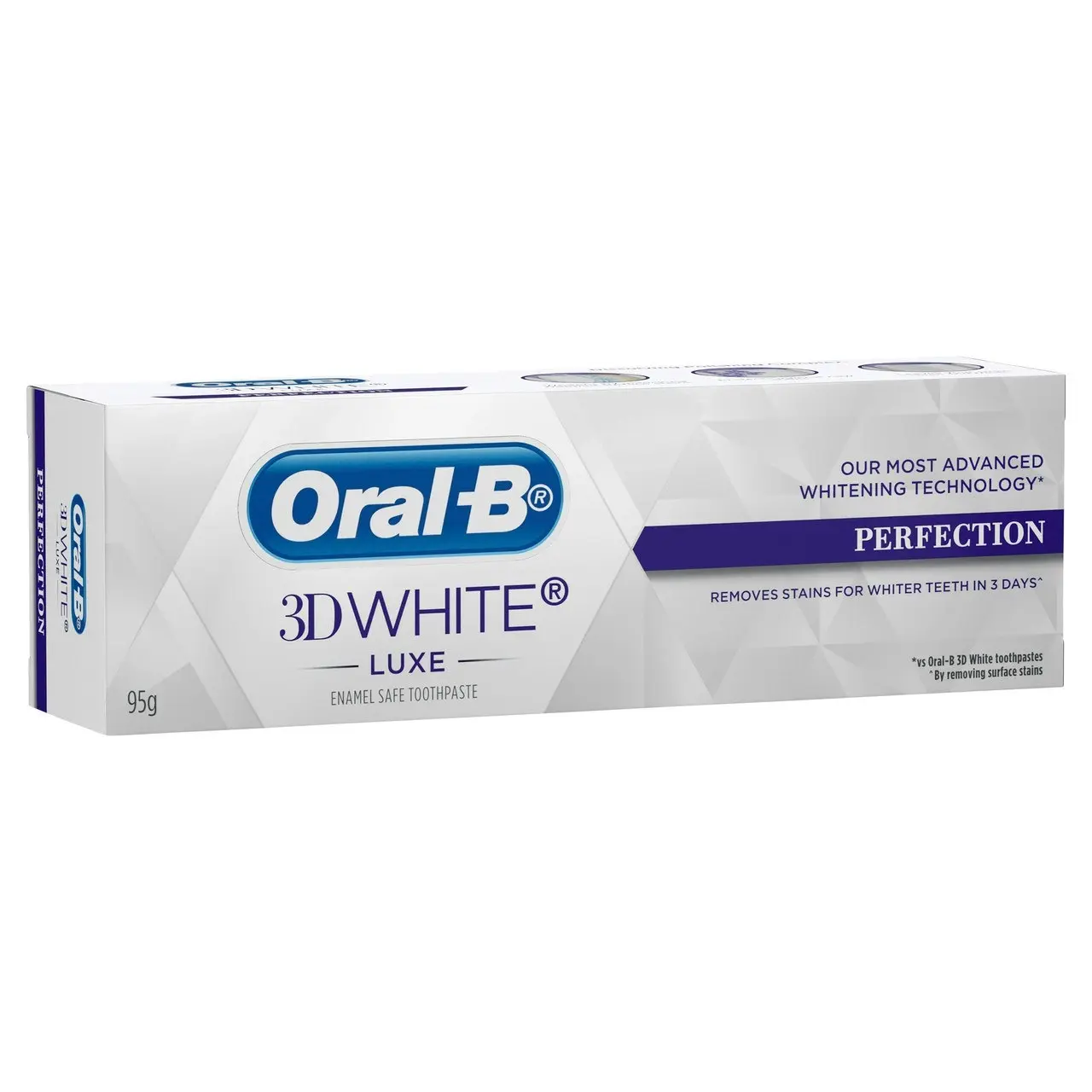 Oral-B 3DWhite Luxe Perfection Whitening Toothpaste, 95g