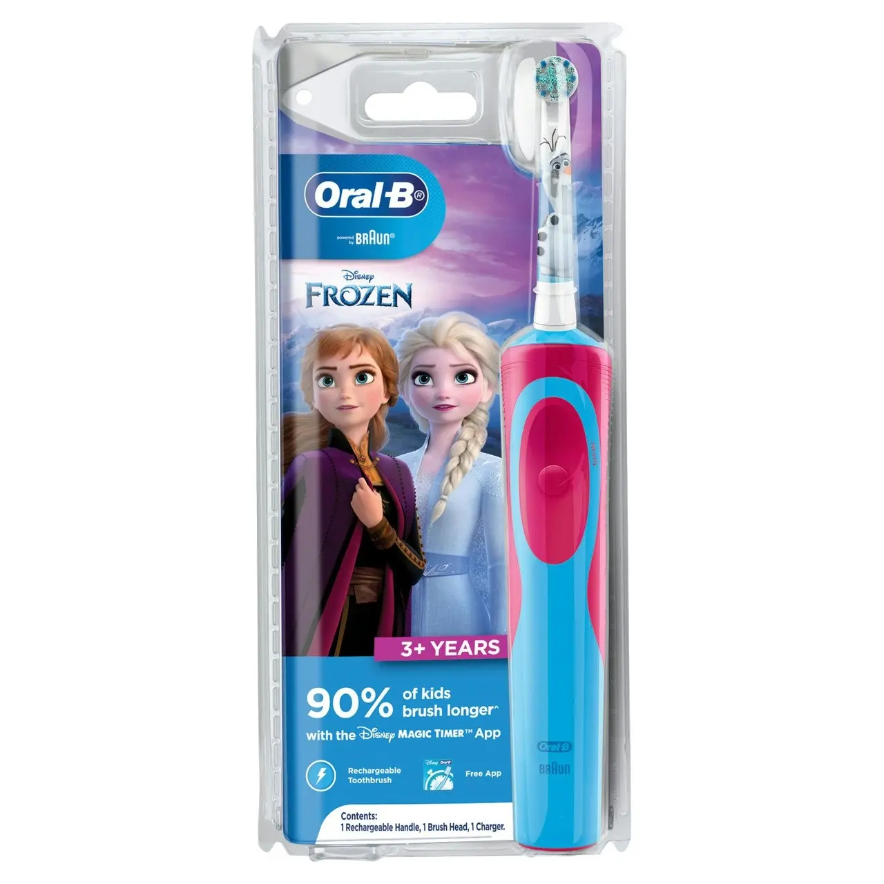 Oral-B Kids Frozen 3+ Years Clean Extra Soft Electric Toothbrush