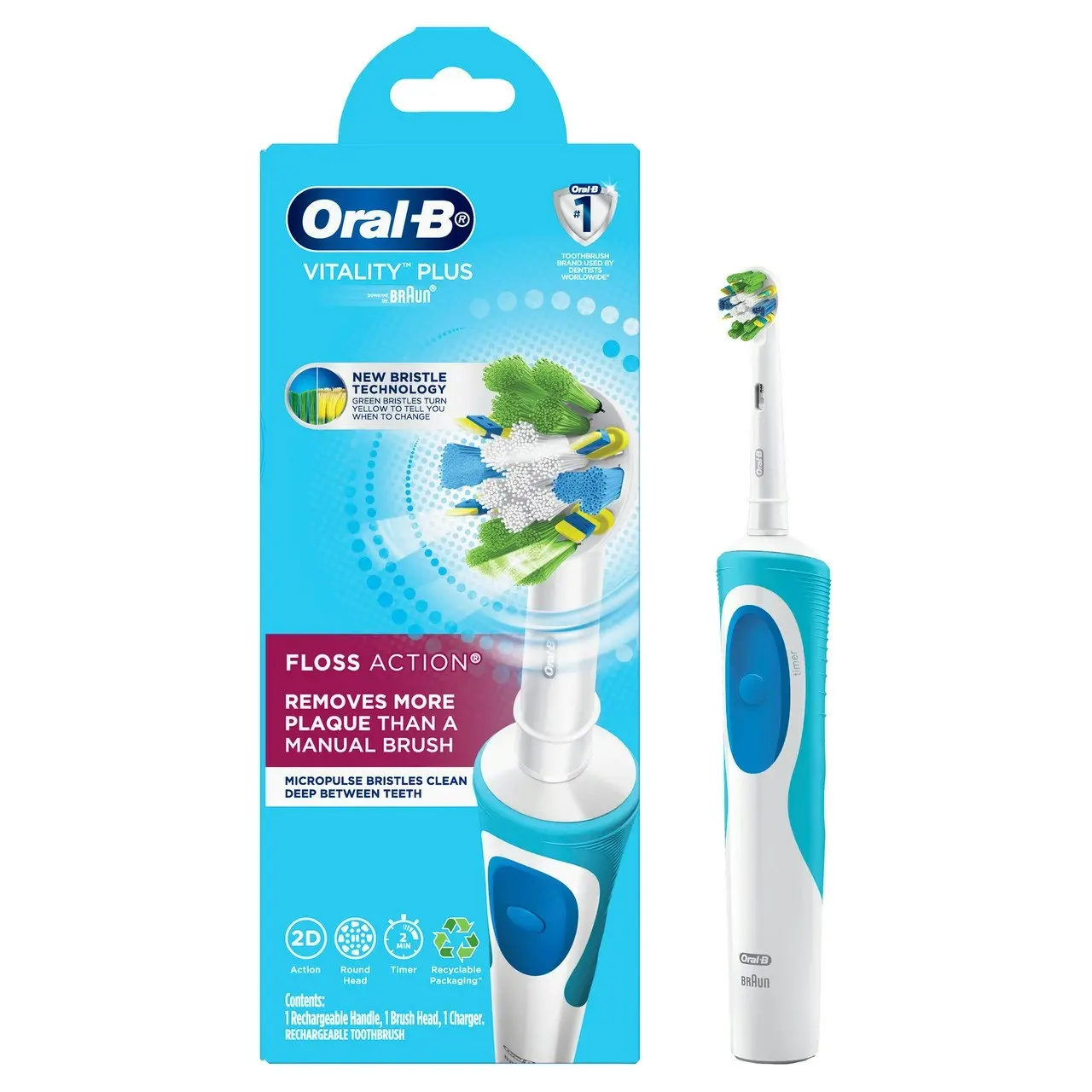 Oral-B Vitality Plus Floss Action Clean Electric Toothbrush