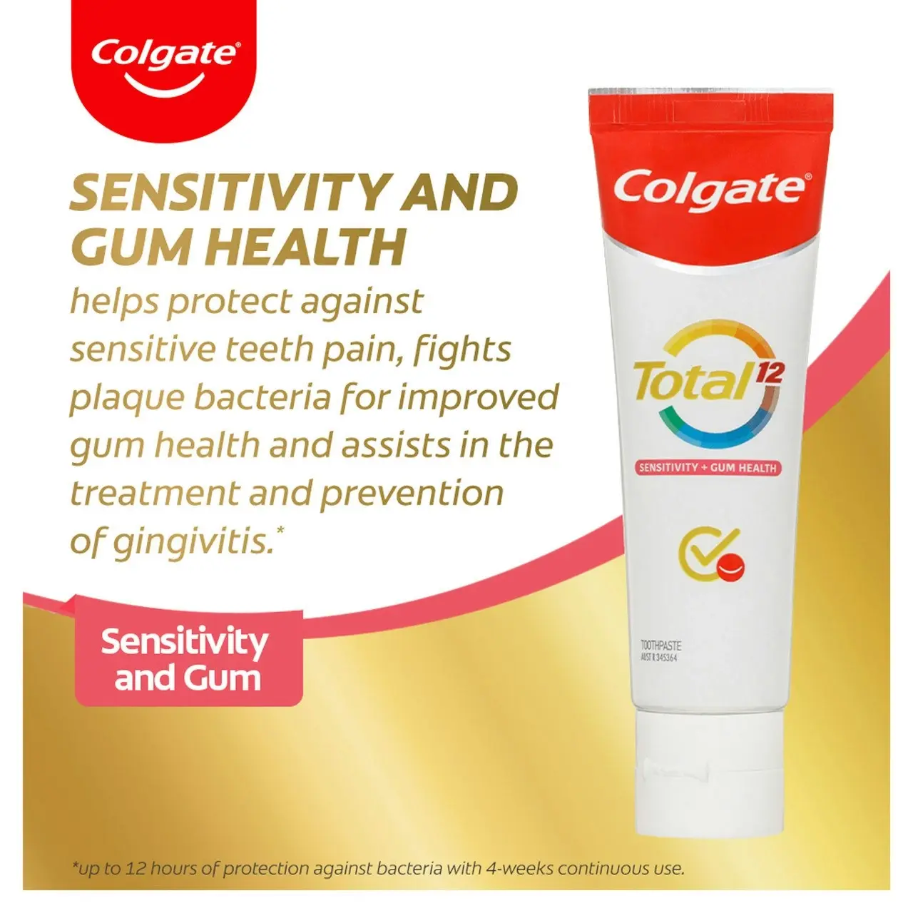 Colgate Total Gum Care Toothpaste 200g, Whole Mouth Health, Multi Benefit