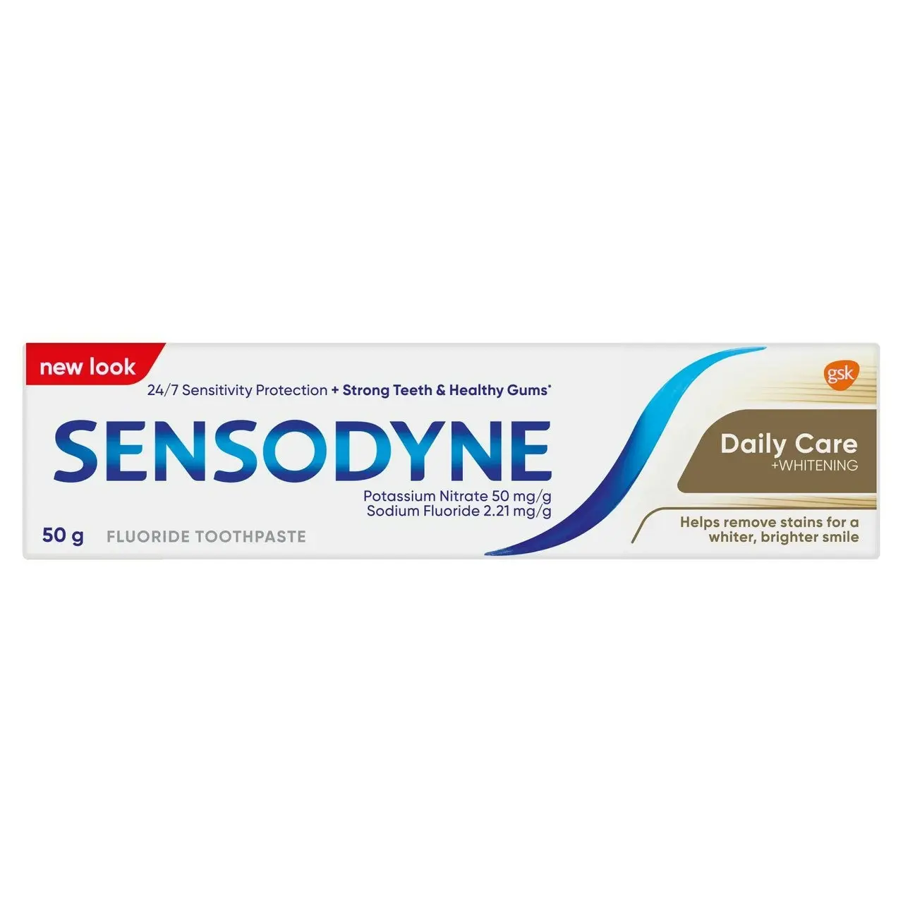 Sensodyne Daily Care + Whitening Sensitivity Toothpaste 50g