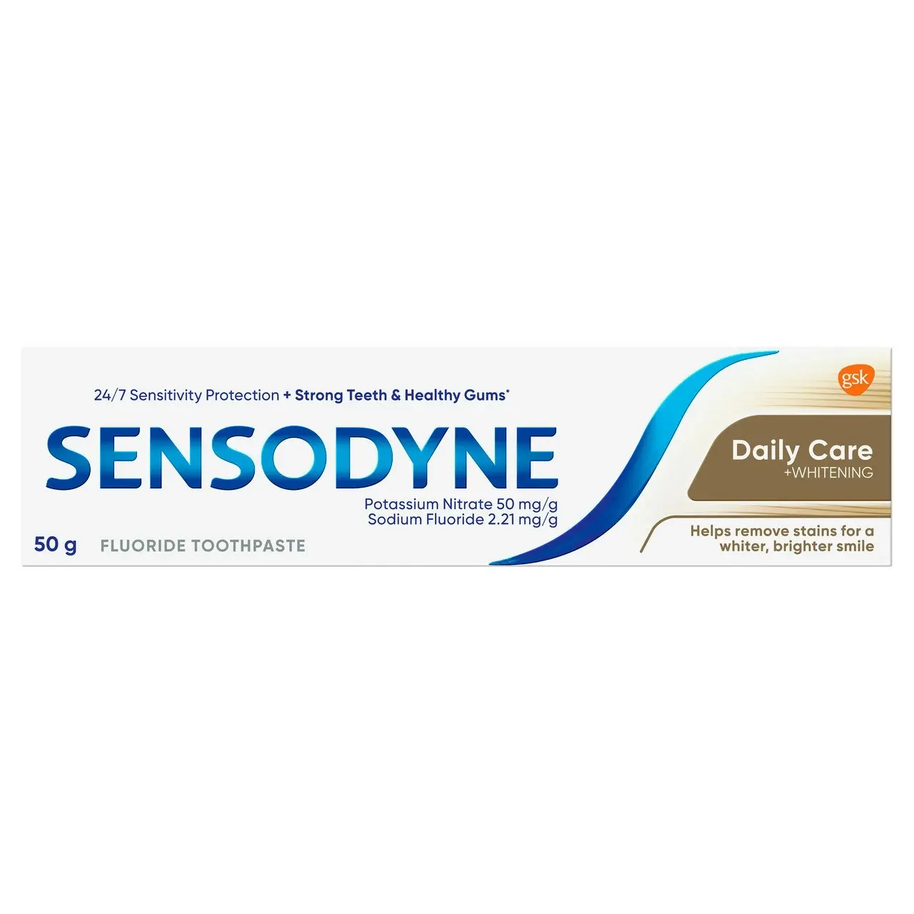 Sensodyne Daily Care + Whitening Sensitivity Toothpaste 50g