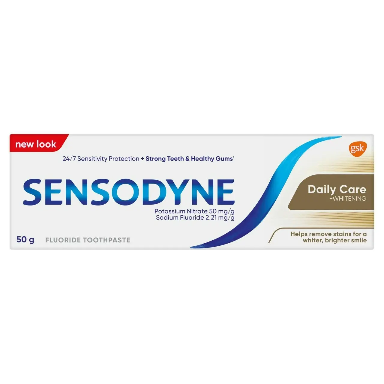 Sensodyne Daily Care + Whitening Sensitivity Toothpaste 50g