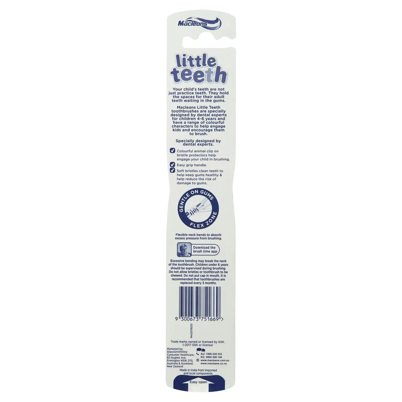 Macleans Little Teeth Toothbrush Soft