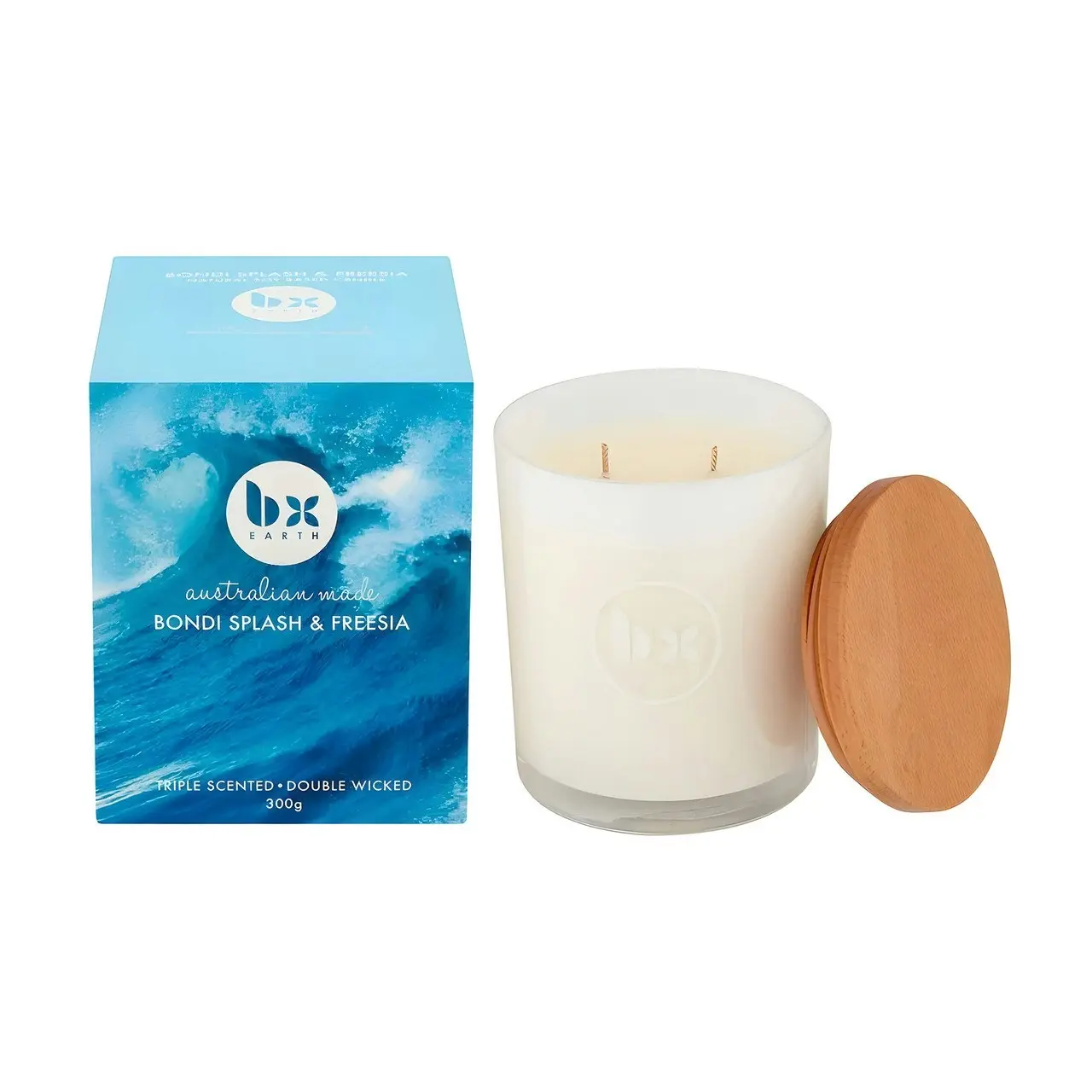 BX Earth Bondi Splash & Freesia Candle 300g