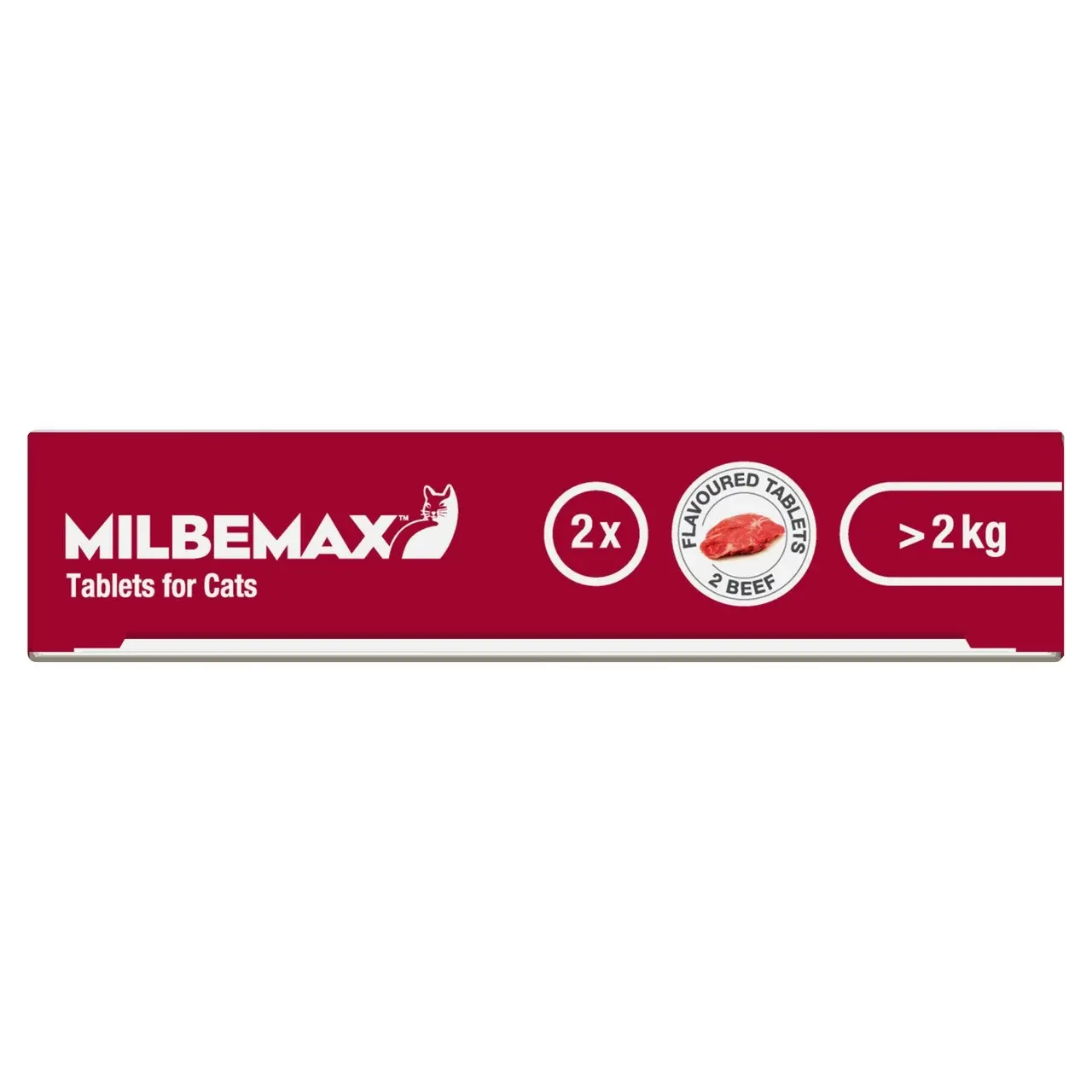 Milbemax(TM) Allwormer Tablet for Cats 2 - 8kg - 2 Pack