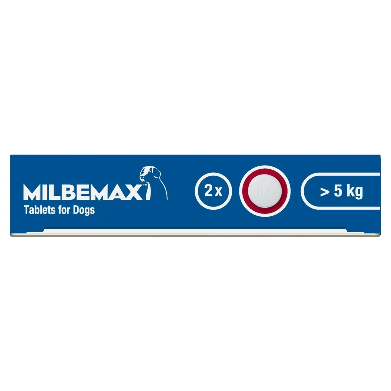 Milbemax(TM) Allwormer Tablet for Dogs 5 - 25kg - 2 Pack