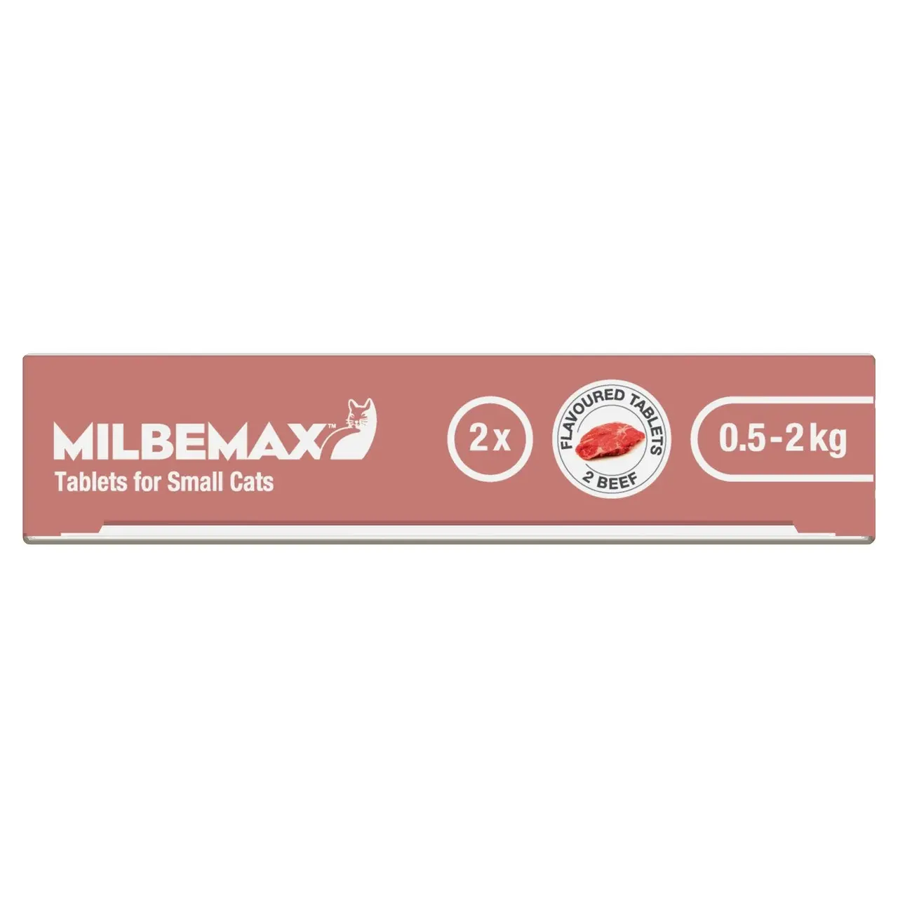 Milbemax(TM) Allwormer Tablet for Small Cats 0.5 - 2kg - 2 Pack