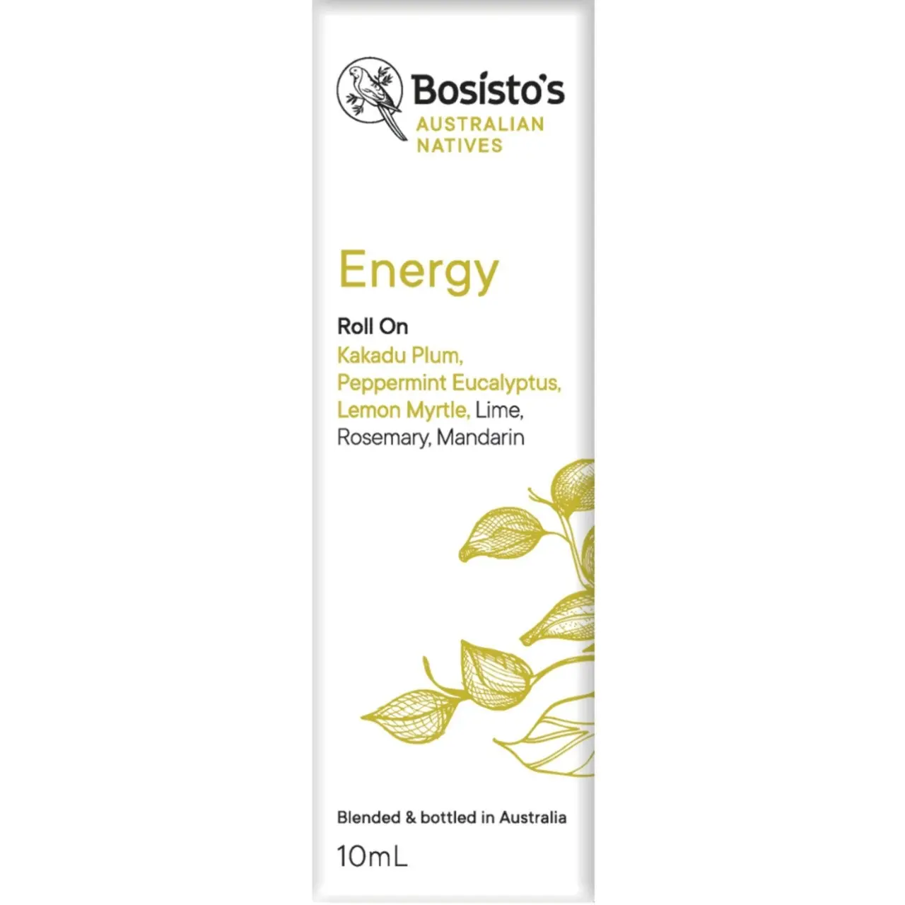 Bosisto's Australian Natives Energy Roll On 10mL