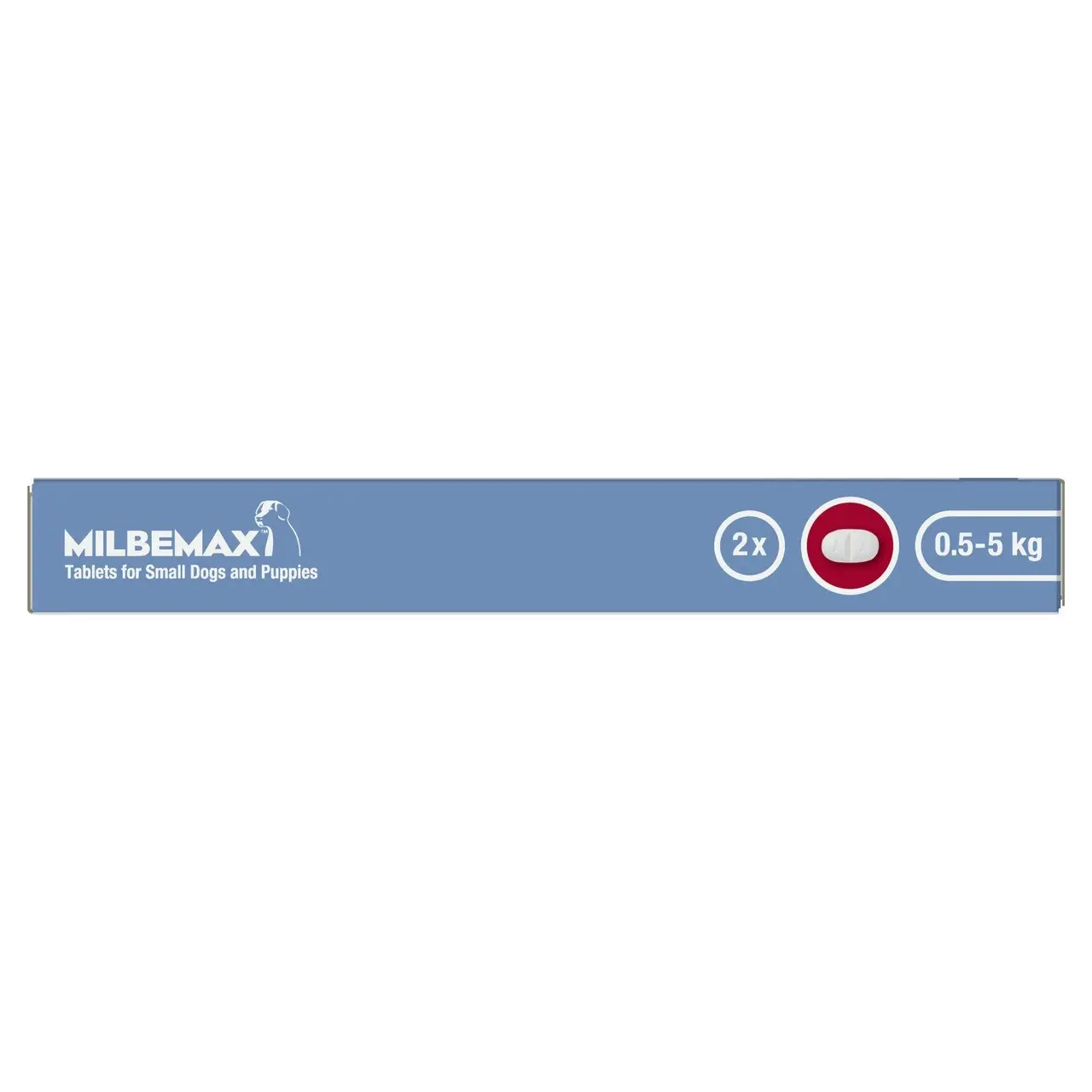 Milbemax(TM) Allwormer Tablet for Small Dogs & Puppies 0.5 - 5kg - 2 Pack