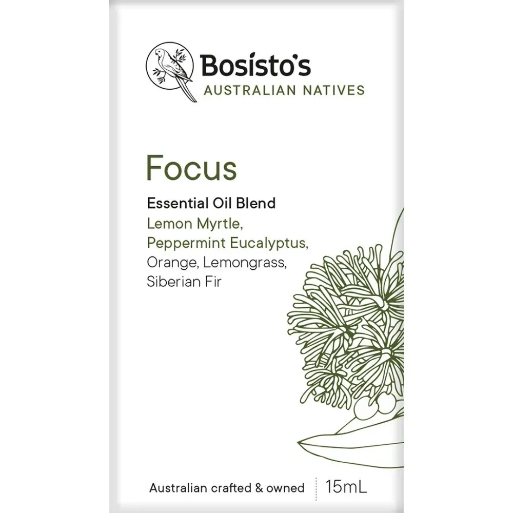 Bosisto's Australian Natives Focus Oil 15mL