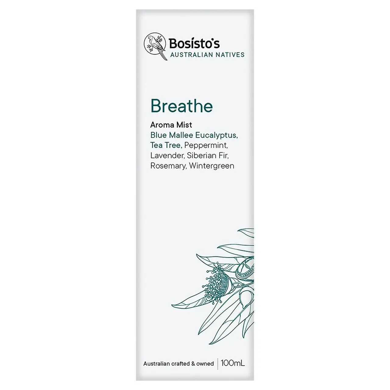 Bosisto's Australian Natives Breathe Aroma Mist 100mL