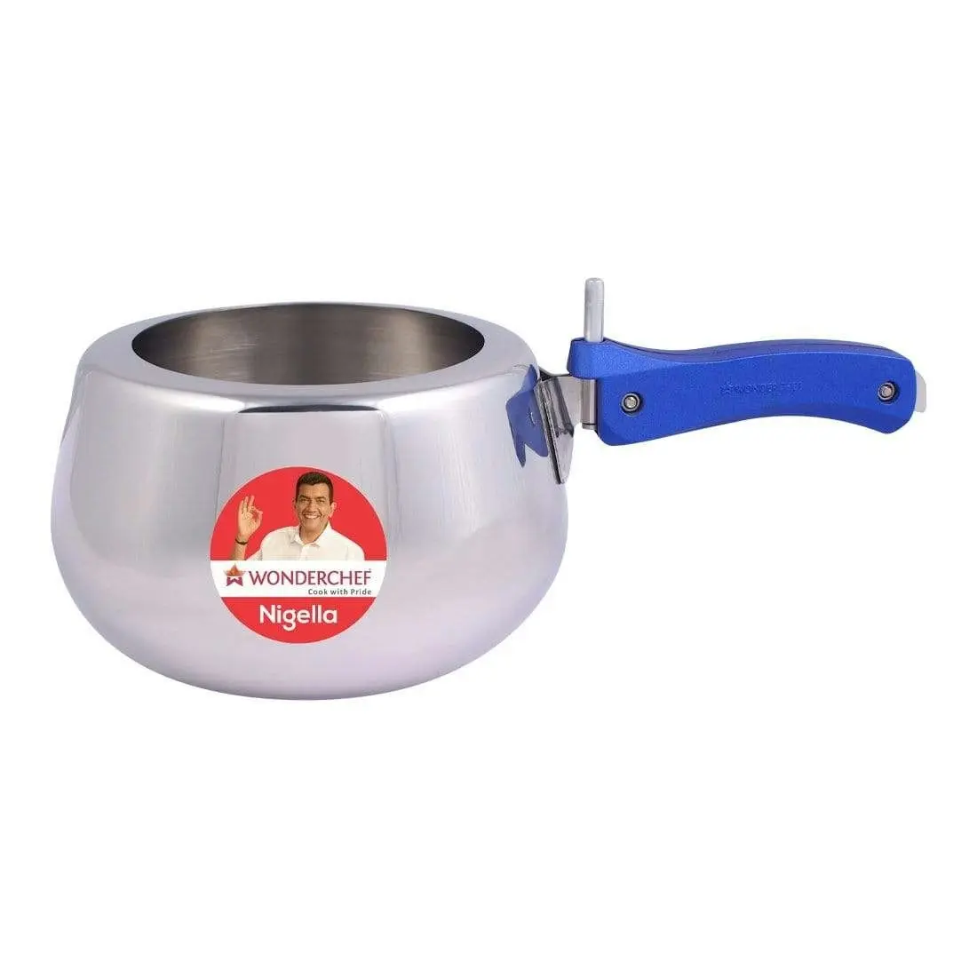 Wonderchef Nigella Pressure Cooker Inner Lid Round  - Stainless Steel 3L