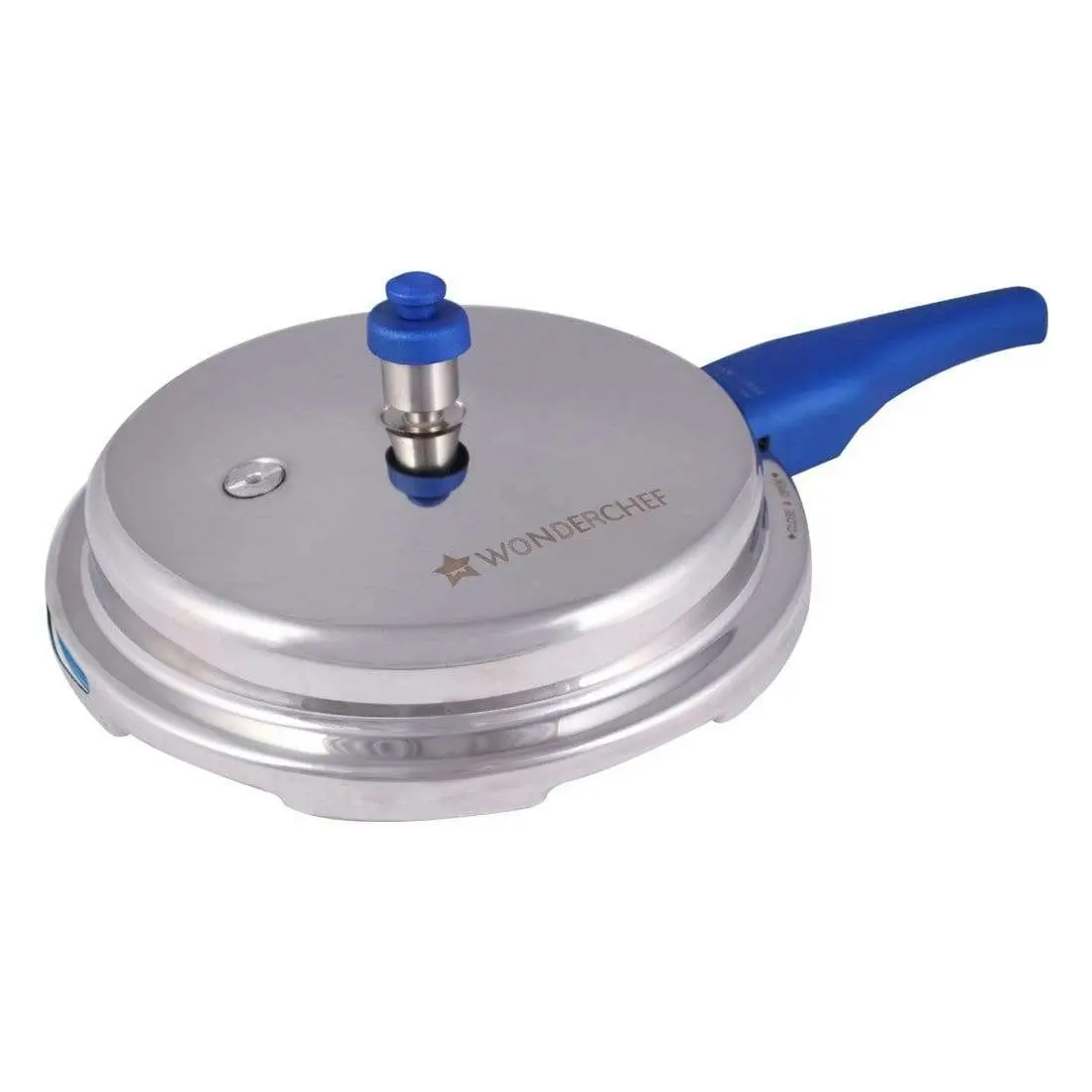 Wonderchef Nigella Pressure Cooker Outer Lid - Stainless Steel Blue Handi  2.5L