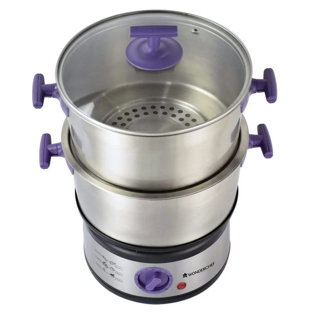 Wonderchef Nutri-Steamer 5L with Egg Boiler with Australian Plug