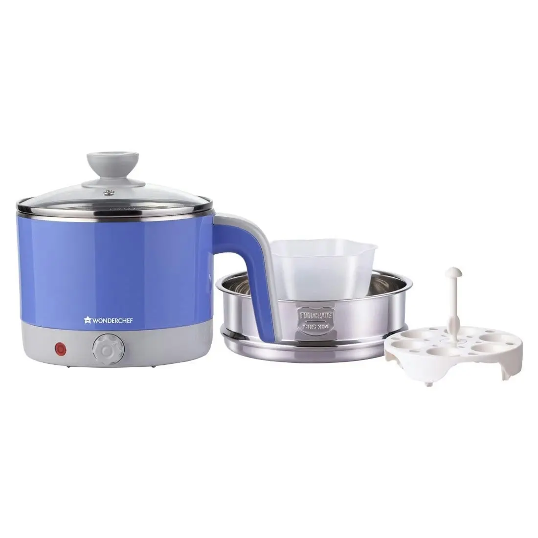 Wonderchef Luxe Multicook Kettle Blue 1.2 Litre with Australian Plug