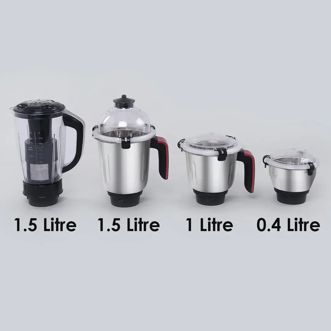 Wonderchef Sumo Silverado 1000 Watts Mixer Grinder with Australian Plug