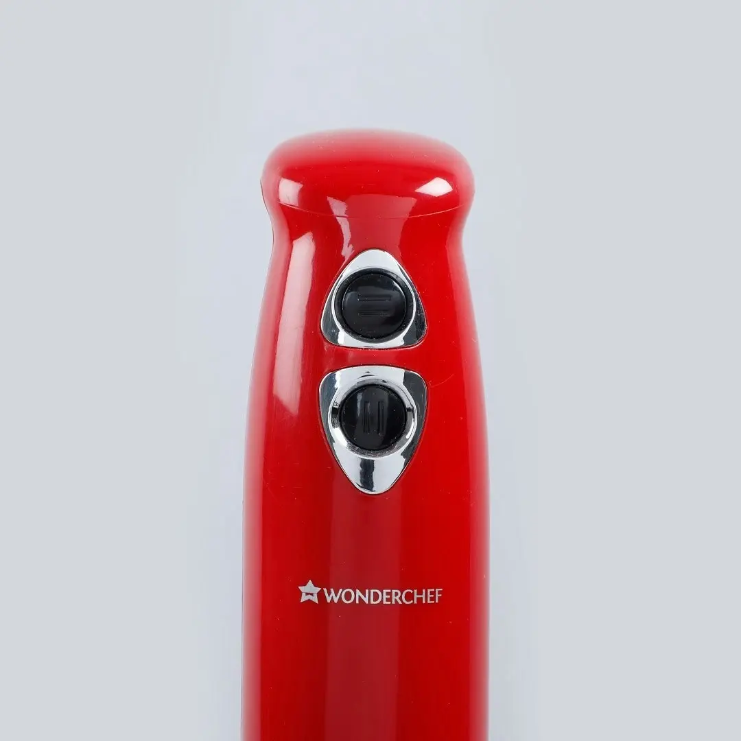 Wonderchef Hand Blender Crimson Edge (Red) with Australian Plug