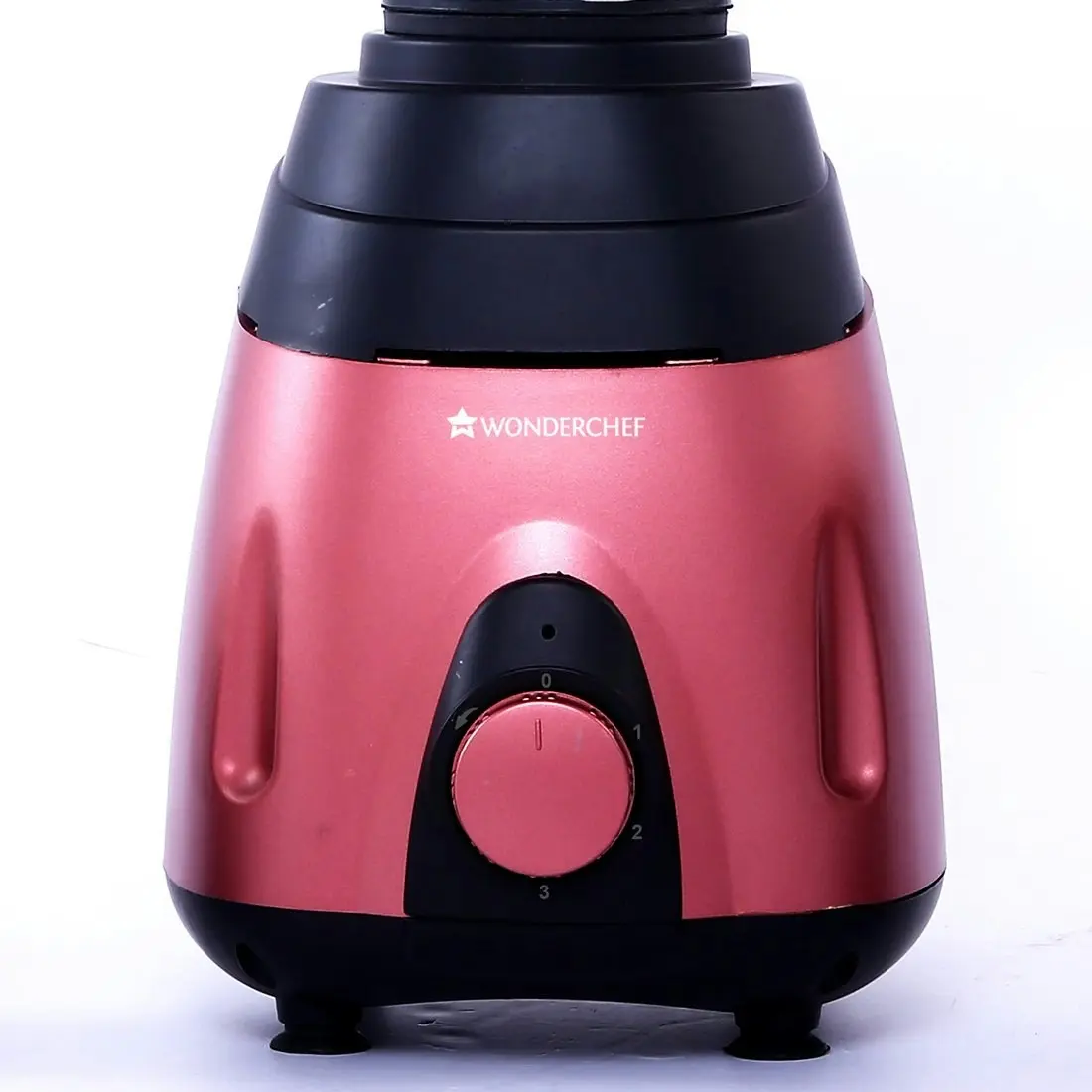 Wonderchef Vietri Mixer Grinder 750 W – Black & Red with Australian Plug - Minor (Cosmetic) Dent