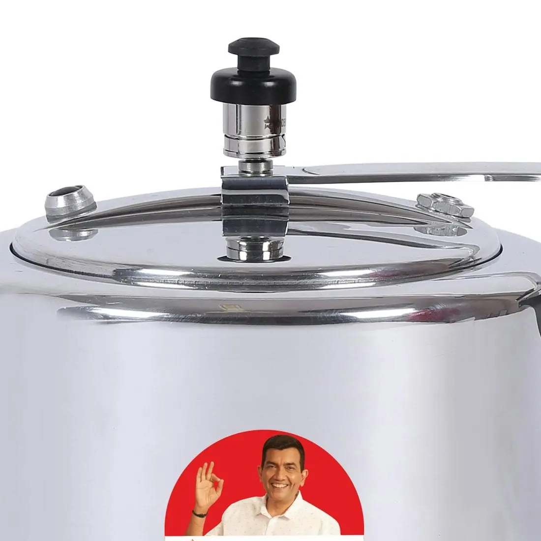 Wonderchef Ultima Presure Cooker Inner Lid  - Aluminium 5L