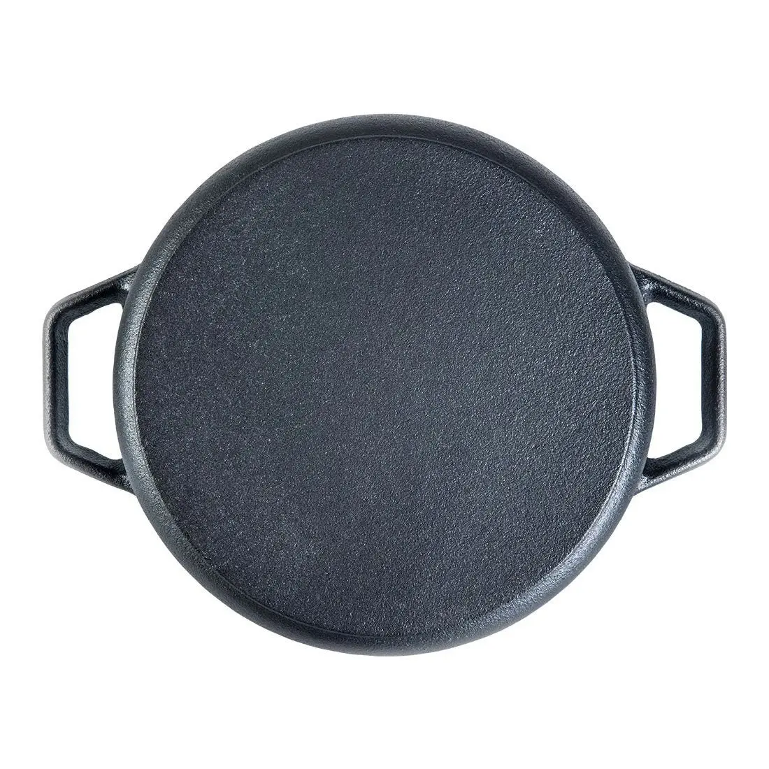 Wonderchef Forza Pre Seasoned Cast Iron Casserole with Lid 25 cm 4.7L