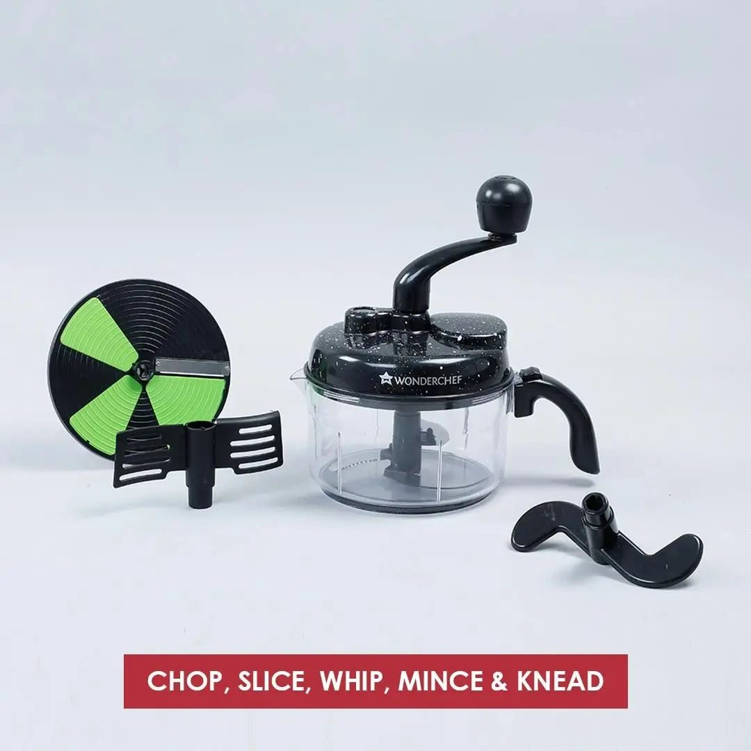 Wonderchef Turbo Chopper with Dough Kneader Attachment