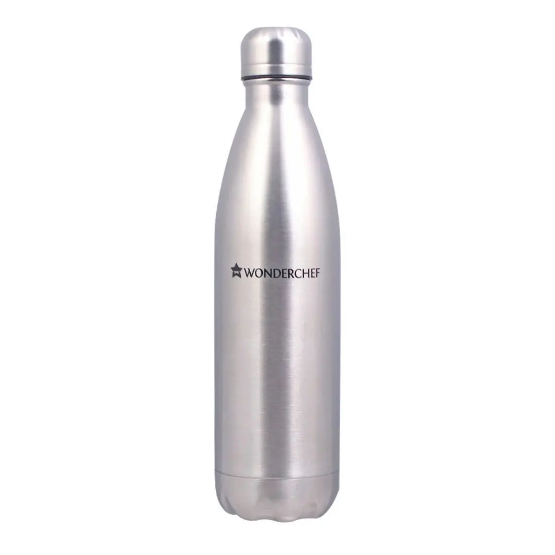 Wonderchef Aqua-Bot Vacuum Bottle Stainless Steel (SS Finish) 1L