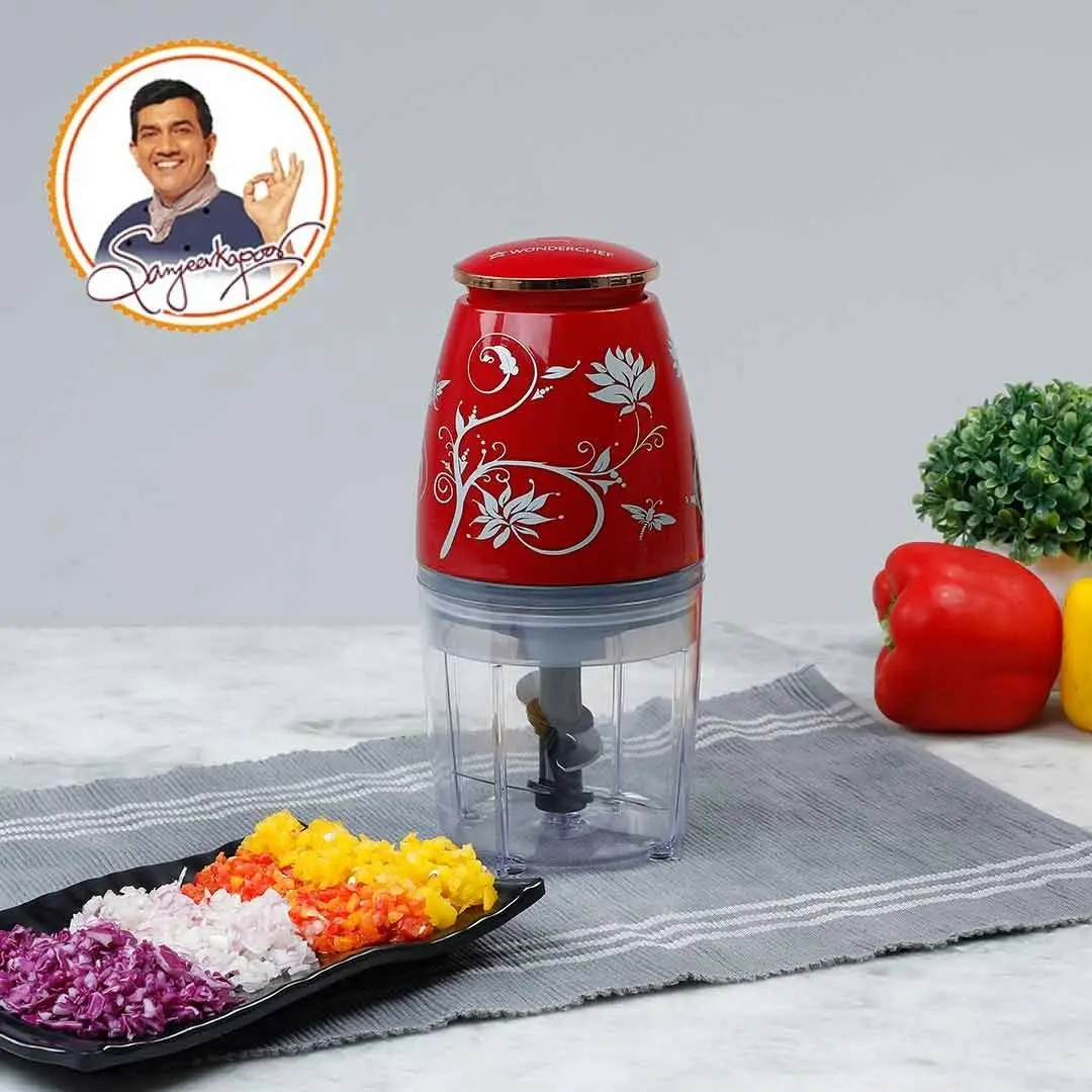 Wonderchef Nutri-Chop Crimson Edge with Australian Plug