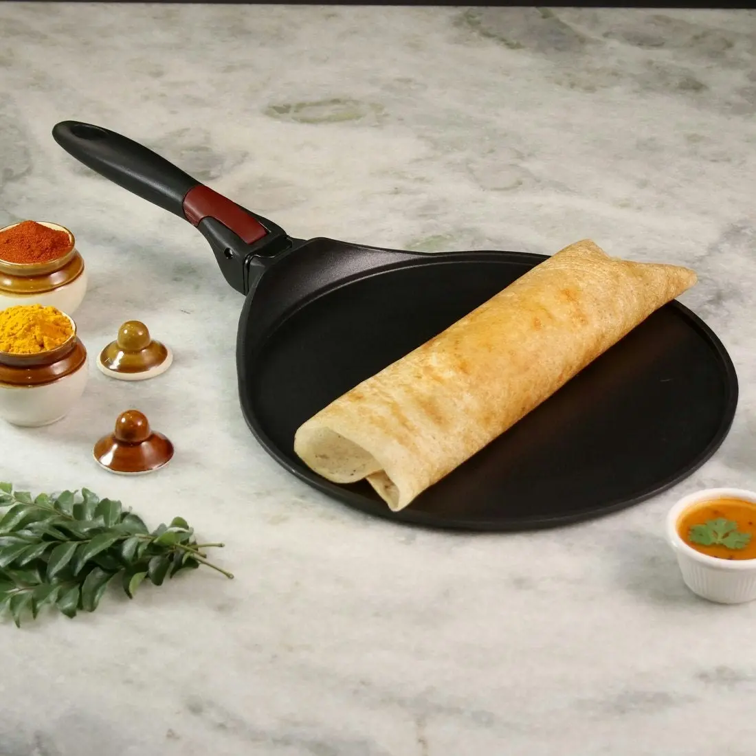 Wonderchef Click Space Saver Dosa Tawa 30cm