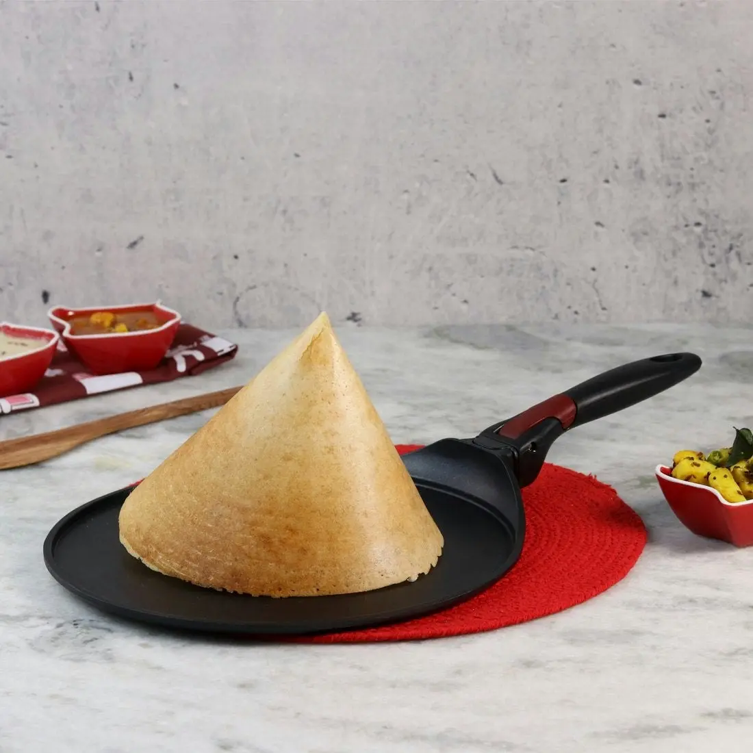 Wonderchef Click Space Saver Dosa Tawa 30cm