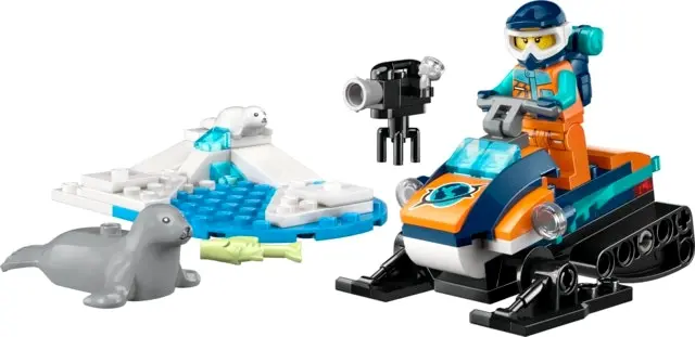 LEGO City Arctic Explorer Snowmobile 60376