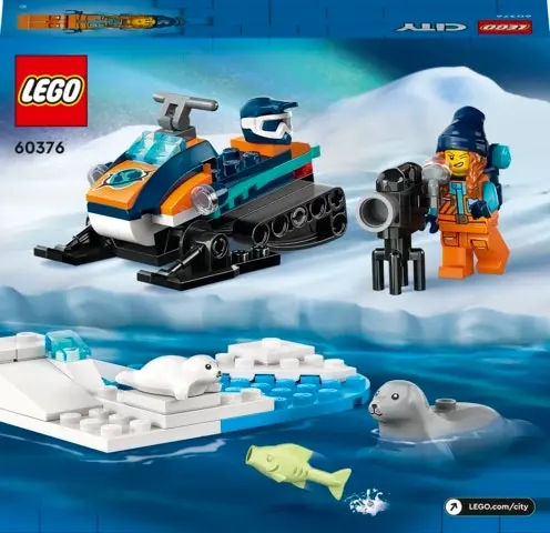 LEGO City Arctic Explorer Snowmobile 60376