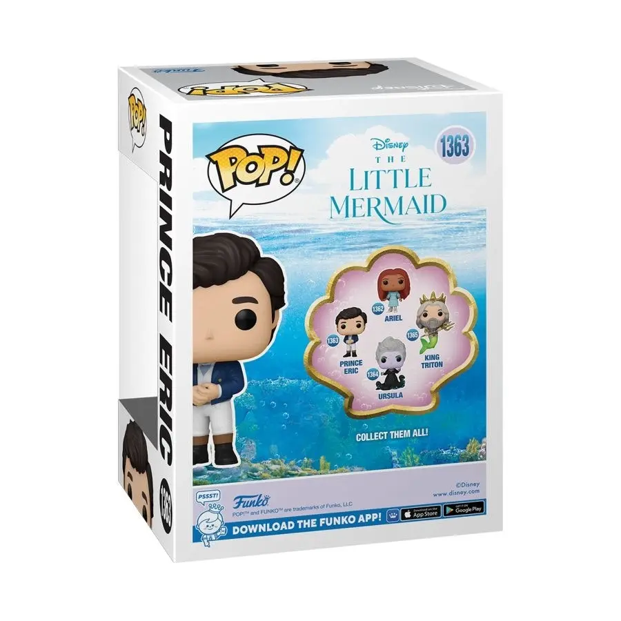 The Little Mermaid (2023) Prince Eric Pop! Vinyl Figure