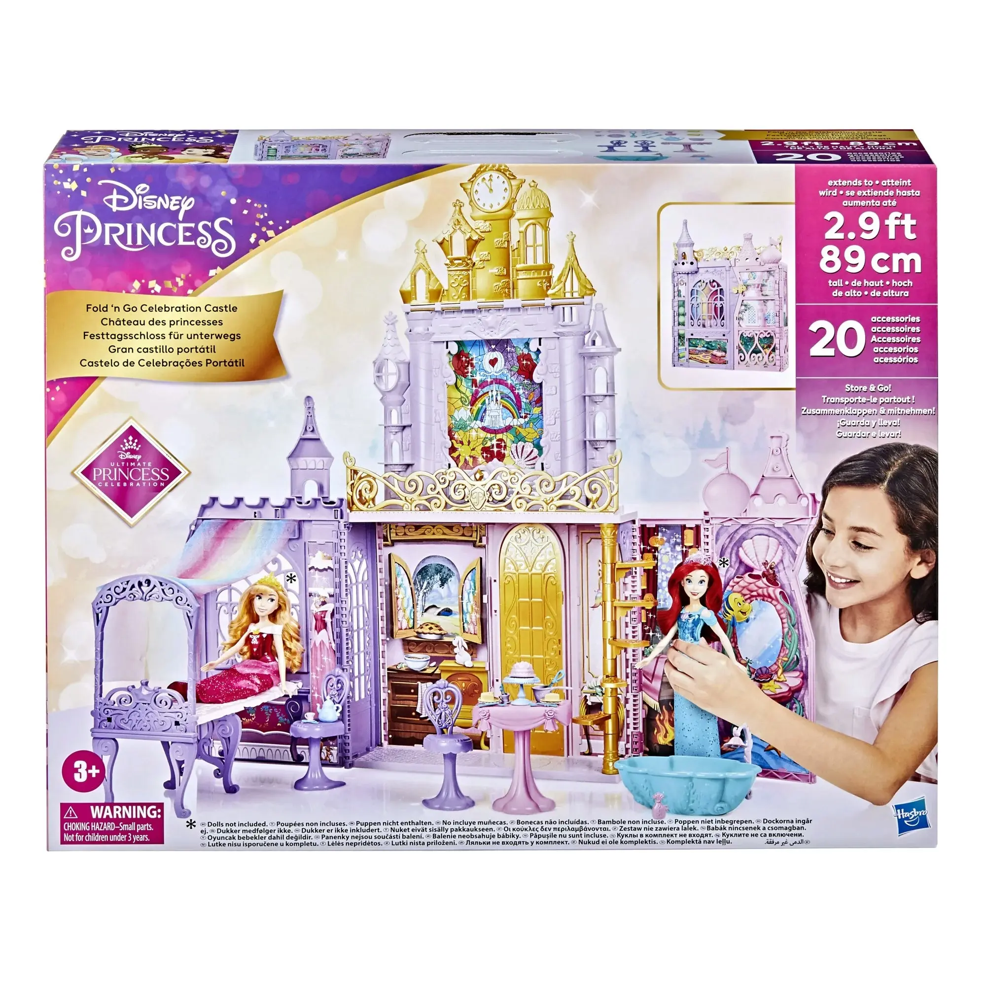 Disney Princess Fold n Go Celebration Castle