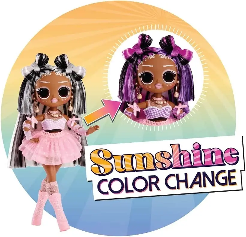 L.O.L. Surprise OMG Sunshine Colour Change Switches Fashion Doll