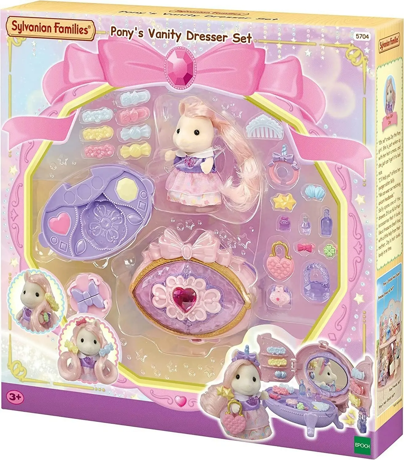 Sylvanian Families Pony's Vanity Dresser Set