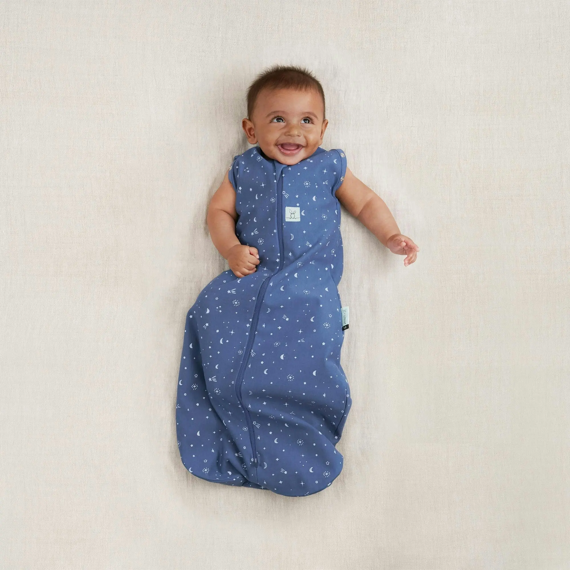 ergoPouch Cocoon Swaddle Bag Night Sky TOG 1.00 Size 0-3 Months