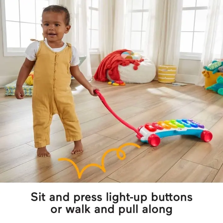 Fisher-Price Giant Light-Up Xylophone Baby Learning Toy