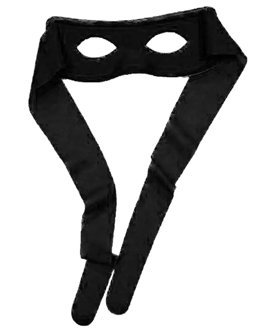 THIEF MASK Burglar Bandit Pirate Halloween Costume Fancy Dress Robber