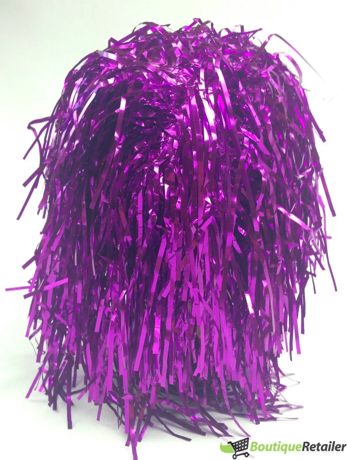 Tinsel Metallic Wig 70s 50s 20s Costume Mens Womens Unisex Disco Fancy Dress Up